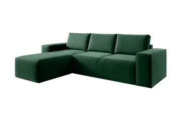 Kamli Bäddsoffa m. Divan med Förvaring - Grön - Möbler - Soffa - Bäddsoffa - Bäddsoffa divan