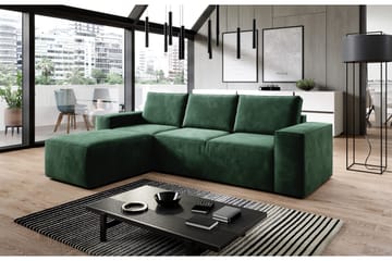 Kamli Bäddsoffa m. Divan med Förvaring - Grön - Möbler - Soffa - Bäddsoffa - Bäddsoffa divan