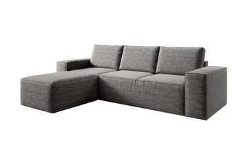 Kamli Bäddsoffa m. Divan med Förvaring - Ljusgrå - Möbler - Soffa - Bäddsoffa - Bäddsoffa divan