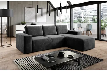 Kamli Bäddsoffa m. Divan med Förvaring - Ljusgrön - Möbler - Soffa - Bäddsoffa - Bäddsoffa divan