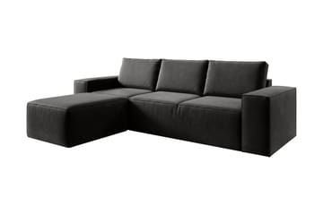 Kamli Bäddsoffa m. Divan med Förvaring - Mörkgrå - Möbler - Soffa - Bäddsoffa - Bäddsoffa divan