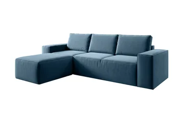 Kamli Bäddsoffa m. Divan med Förvaring - Turkos - Möbler - Soffa - Bäddsoffa - Bäddsoffa divan