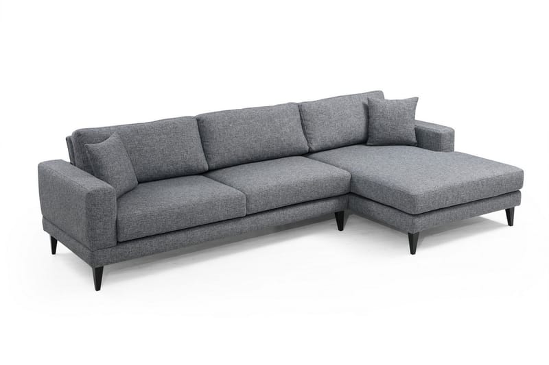 Katilaya Bäddsoffa med Divan Höger - Grå - Möbler - Soffa - Bäddsoffa - Bäddsoffa divan
