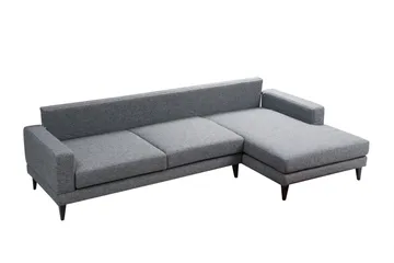 Katilaya Bäddsoffa med Divan Höger - Grå - Möbler - Soffa - Bäddsoffa - Bäddsoffa divan