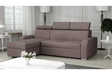 Lavona Divansoffa Vändbar - Brun - Möbler - Soffa - Bäddsoffa - Bäddsoffa divan