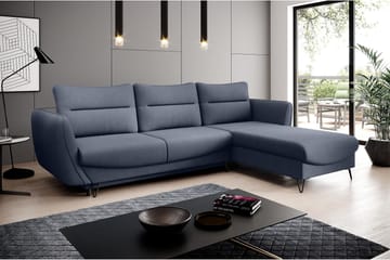 Lence Bäddsoffa m. Divan Förvaring - Grå - Möbler - Soffa - Bäddsoffa - Bäddsoffa divan