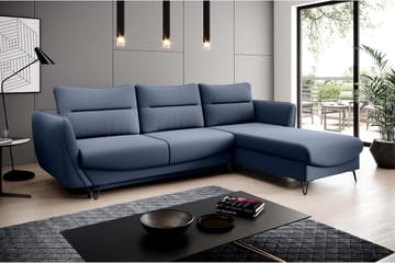 Lence Bäddsoffa m. Divan Förvaring - Ljusblå - Möbler - Soffa - Bäddsoffa - Bäddsoffa divan