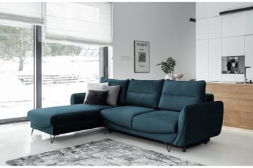 Lence Bäddsoffa m. Divan Förvaring - Mörkgrön - Möbler - Soffa - Bäddsoffa - Bäddsoffa divan