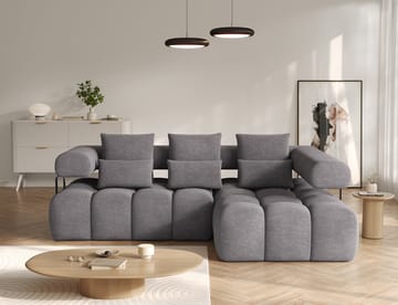 Levvi 3-sits Bubblig Bäddsoffa med Divan Höger - Manhattan 03 - Möbler - Soffa - Bäddsoffa - Bäddsoffa divan