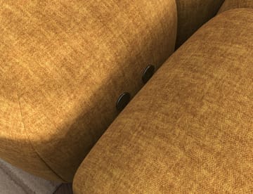 Levvi 3-sits Bubblig Bäddsoffa med Divan Höger - Manhattan 45 - Möbler - Soffa - Bäddsoffa - Bäddsoffa divan
