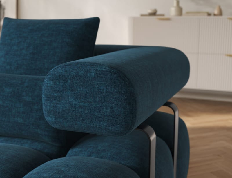 Levvi 3-sits Bubblig Bäddsoffa med Divan Vänster - Manhattan 40 - Möbler - Soffa - Bäddsoffa - Bäddsoffa divan