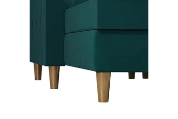 Liberty Divanbäddsoffa Grön - Möbler - Soffa - Bäddsoffa - Bäddsoffa divan