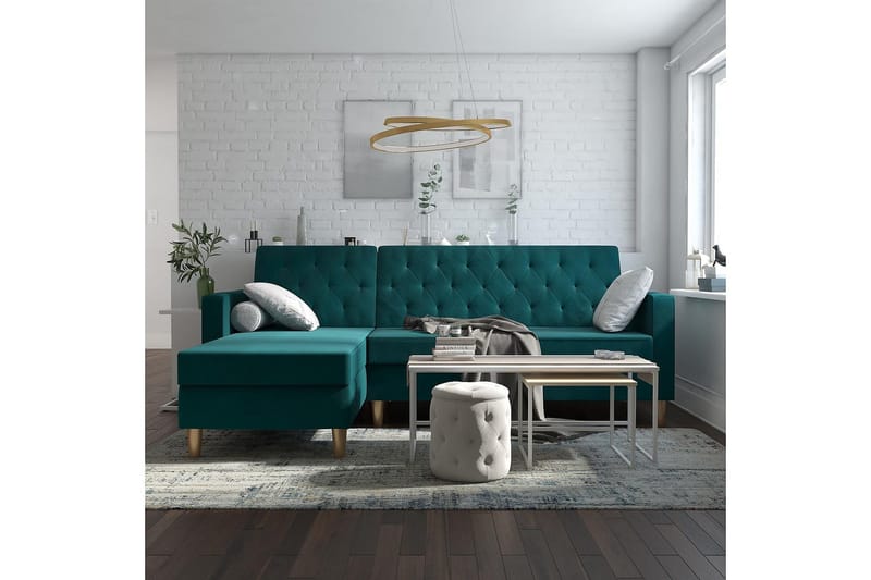 Liberty Divanbäddsoffa Grön - Möbler - Soffa - Bäddsoffa - Bäddsoffa divan