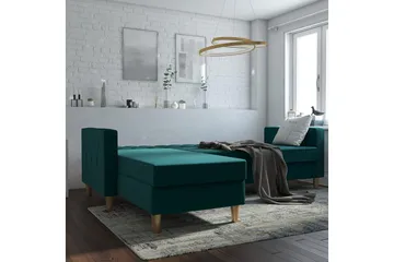 Liberty Divanbäddsoffa Grön - Möbler - Soffa - Bäddsoffa - Bäddsoffa divan