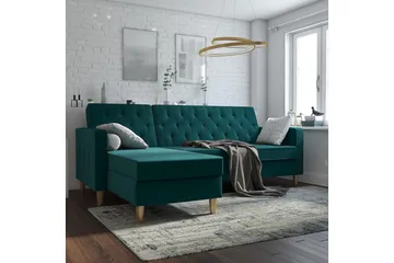 Liberty Divanbäddsoffa Grön - Möbler - Soffa - Bäddsoffa - Bäddsoffa divan