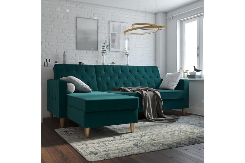 Liberty Divanbäddsoffa Grön - Möbler - Soffa - Bäddsoffa - Bäddsoffa divan
