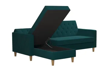 Liberty Divanbäddsoffa Grön - Möbler - Soffa - Bäddsoffa - Bäddsoffa divan