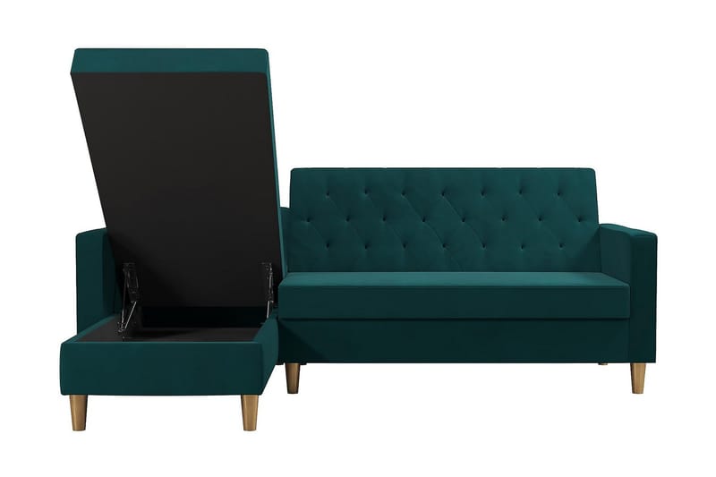 Liberty Divanbäddsoffa Grön - Möbler - Soffa - Bäddsoffa - Bäddsoffa divan