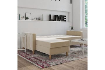Liberty Divanbäddsoffa Vit - Möbler - Soffa - Bäddsoffa - Bäddsoffa divan