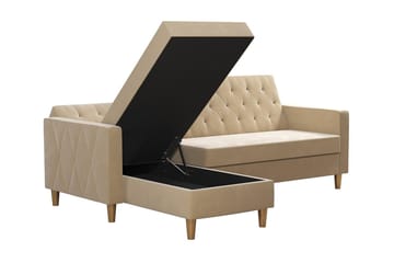 Liberty Divanbäddsoffa Vit - Möbler - Soffa - Bäddsoffa - Bäddsoffa divan