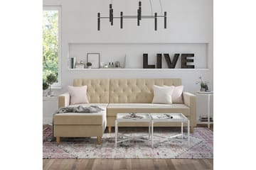 Liberty Divanbäddsoffa Vit - Möbler - Soffa - Bäddsoffa - Bäddsoffa divan