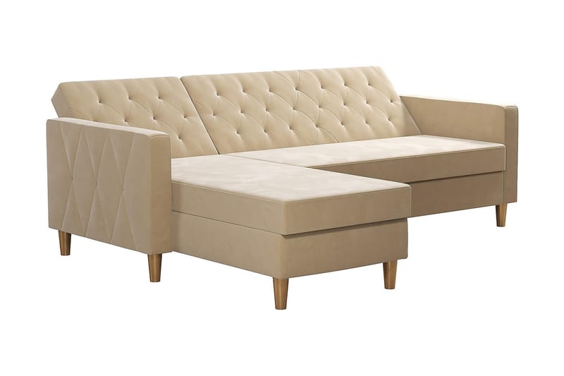 Liberty Divanbäddsoffa Vit - Möbler - Soffa - Bäddsoffa - Bäddsoffa divan