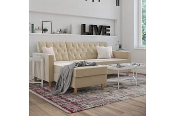 Liberty Divanbäddsoffa Vit - Möbler - Soffa - Bäddsoffa - Bäddsoffa divan