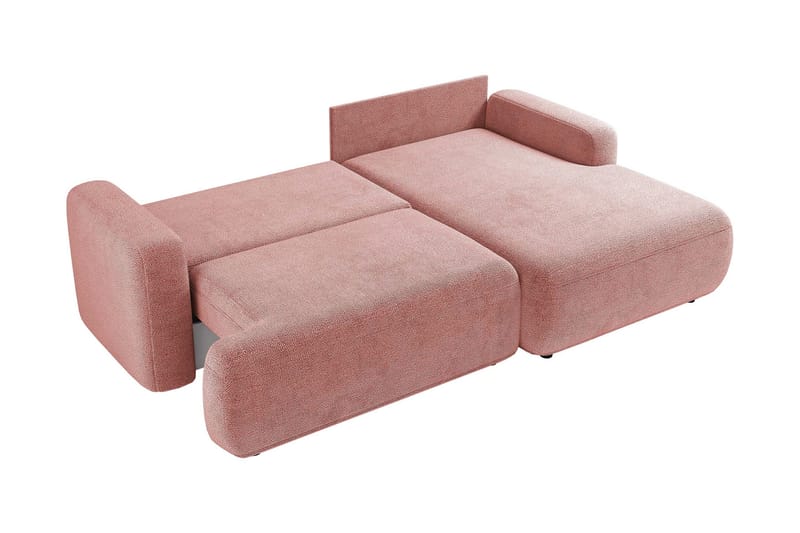 Lifeina Bäddsoffa m. Divan 2-sits - Rosa - Möbler - Soffa - Bäddsoffa - Bäddsoffa divan