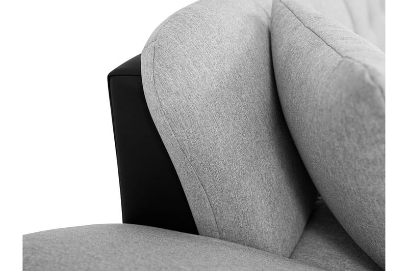 Malwi U-Bäddsoffa 278x162x76 cm - Grå/Vit - Möbler - Soffa - Bäddsoffa - Bäddsoffa divan