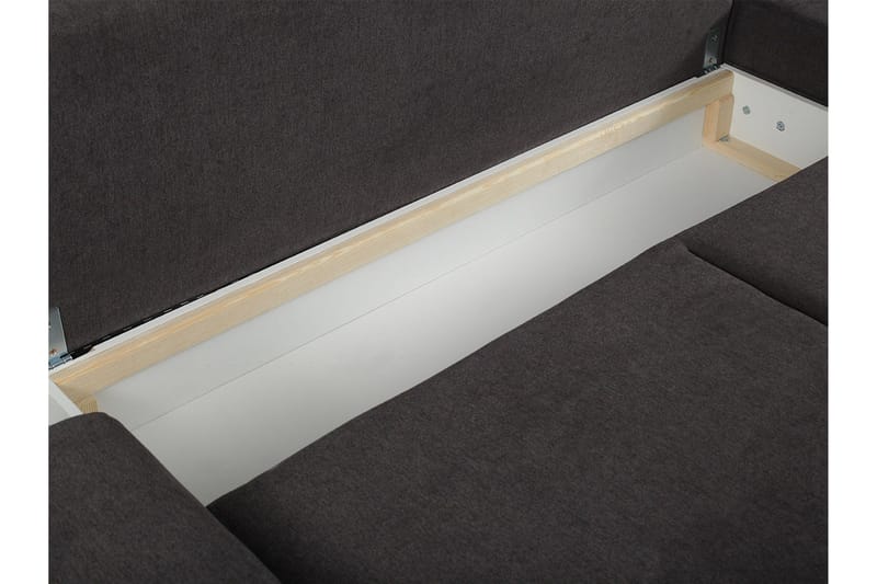 Manila Divanbäddsoffa 315x212x87 cm - Grå - Möbler - Soffa - Bäddsoffa - Bäddsoffa divan