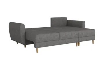 Manstad Hörnbäddsoffa - Blå - Möbler - Soffa - Bäddsoffa - Bäddsoffa divan
