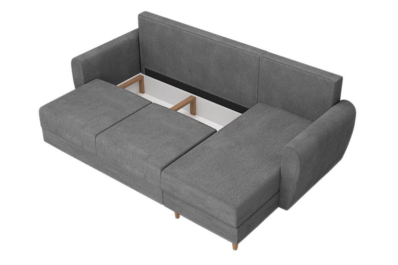 Manstad Hörnbäddsoffa - Blå - Möbler - Soffa - Bäddsoffa - Bäddsoffa divan