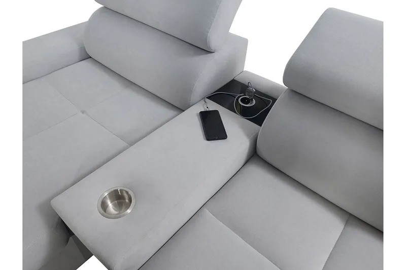 Morenia Bäddsoffa - Ljusgrå - Möbler - Soffa - Bäddsoffa - Bäddsoffa divan