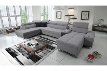 Morenia Bäddsoffa - Ljusgrå - Möbler - Soffa - Bäddsoffa - Bäddsoffa divan