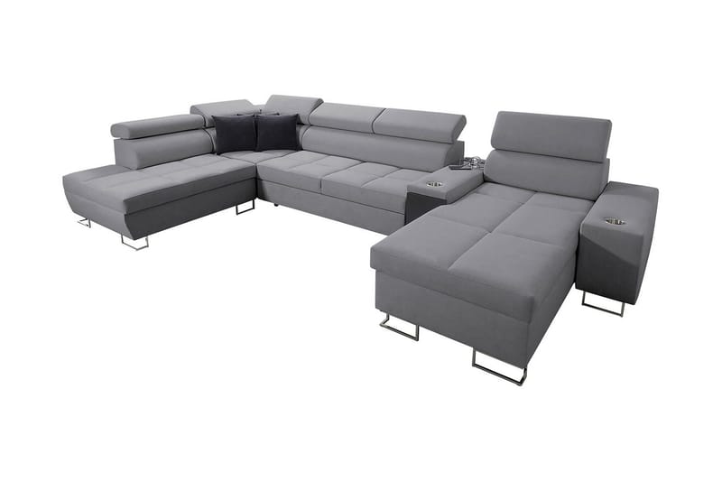 Morenia Bäddsoffa - Ljusgrå - Möbler - Soffa - Bäddsoffa - Bäddsoffa divan