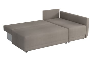 Nestor Hörnsoffa Höger LED-belysning - Grå - Möbler - Soffa - Bäddsoffa - Bäddsoffa divan