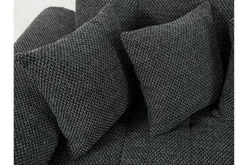 Niko U-Bäddsoffa 350x205x76 cm Divan Höger - Grå - Möbler - Soffa - Bäddsoffa - Bäddsoffa divan