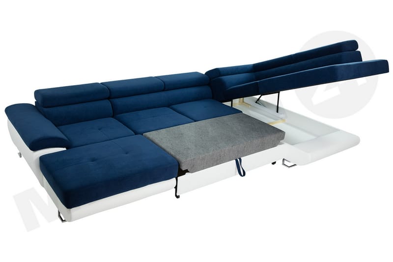 Oertel Bäddsoffa Höger - Grå - Möbler - Soffa - Bäddsoffa - Bäddsoffa divan