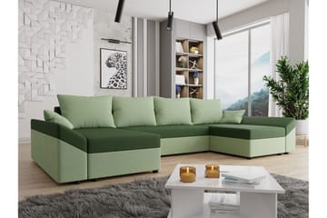 Ovadia 5-sits Bäddsoffa - Grön - Möbler - Soffa - Bäddsoffa - Bäddsoffa divan