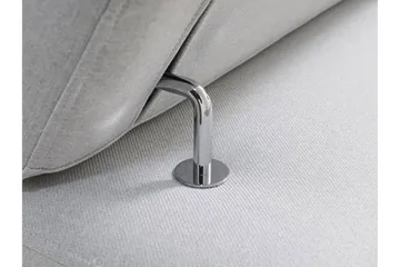 Perseo Divanbäddsoffa 282x205x95 cm LED-belysning - Beige/Grå/Vit - Möbler - Soffa - Bäddsoffa - Bäddsoffa divan