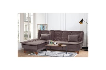 Riversdale Bäddsoffa m. Divan 4-sits - Antracit - Möbler - Soffa - Bäddsoffa - Bäddsoffa divan