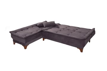 Riversdale Bäddsoffa m. Divan 4-sits - Antracit - Möbler - Soffa - Bäddsoffa - Bäddsoffa divan