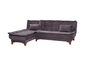 Riversdale Bäddsoffa m. Divan 4-sits - Antracit - Möbler - Soffa - Bäddsoffa - Bäddsoffa divan