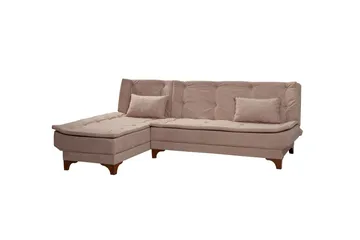 Riversdale Bäddsoffa m. Divan 4-sits - Grå - Möbler - Soffa - Bäddsoffa - Bäddsoffa divan