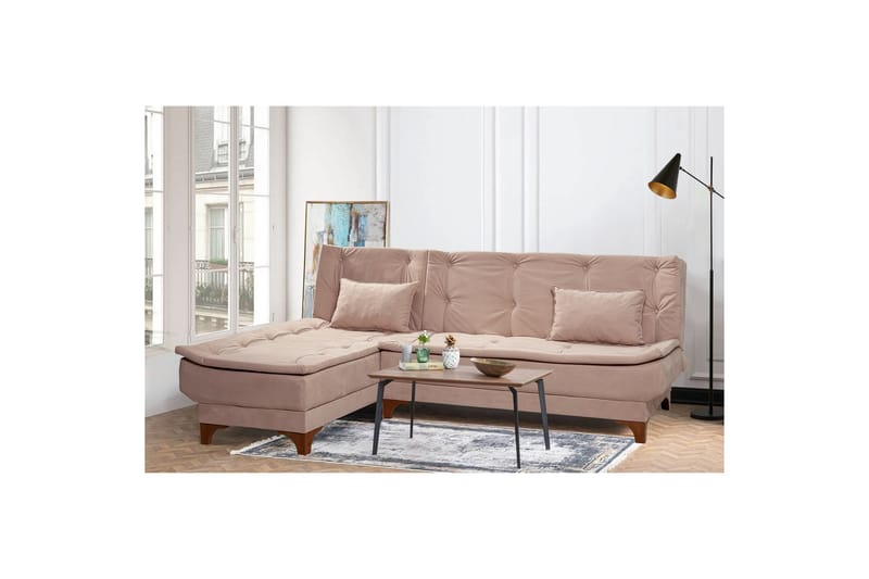 Riversdale Bäddsoffa m. Divan 4-sits - Grå - Möbler - Soffa - Bäddsoffa - Bäddsoffa divan