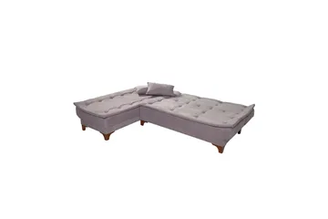 Riversdale Bäddsoffa m. Divan 4-sits - Ljusgrå - Möbler - Soffa - Bäddsoffa - Bäddsoffa divan