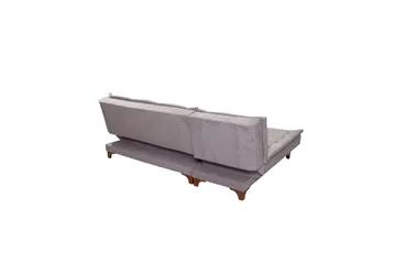 Riversdale Bäddsoffa m. Divan 4-sits - Ljusgrå - Möbler - Soffa - Bäddsoffa - Bäddsoffa divan