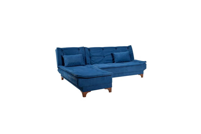 Riversdale Bäddsoffa m. Divan 4-sits - Mörkblå - Möbler - Soffa - Bäddsoffa - Bäddsoffa divan