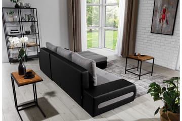 Rodeche 3-sits Bäddsoffa m. Divan med Förvaring - Ljusgrå - Möbler - Soffa - Bäddsoffa - Bäddsoffa divan