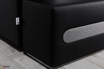 Rodeche 3-sits Bäddsoffa m. Divan med Förvaring - Ljusgrå - Möbler - Soffa - Bäddsoffa - Bäddsoffa divan